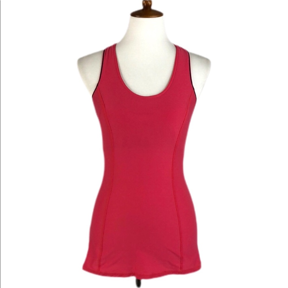 Lululemon Athletica Hot Pink Athletic Top, Size 6 - Picture 1 of 5